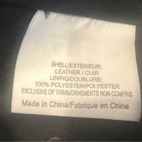 Women's Tory Burch Daphne Black  Leather Jacket EUC - Picture 6 of 7